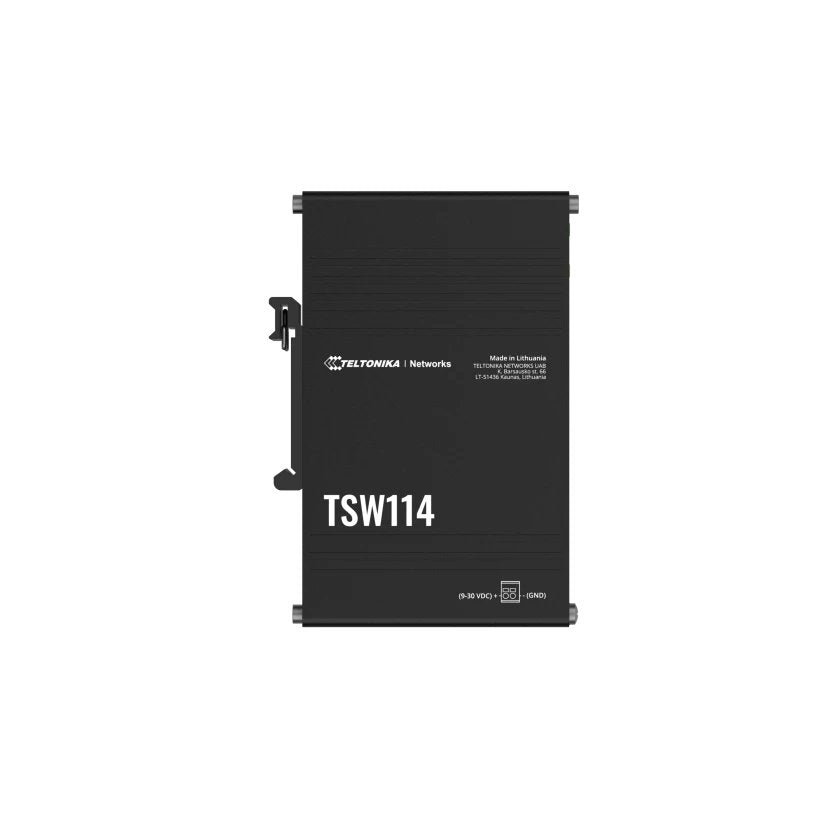 Teltonika Tsw114 Gigabit Din Rail Switch 5x Ge Ports