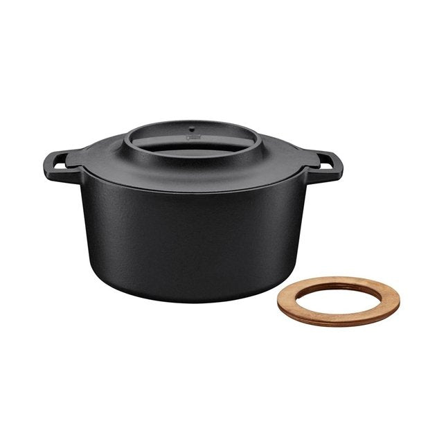 Fiskars Kochtopf Norden Gusseisen 4l