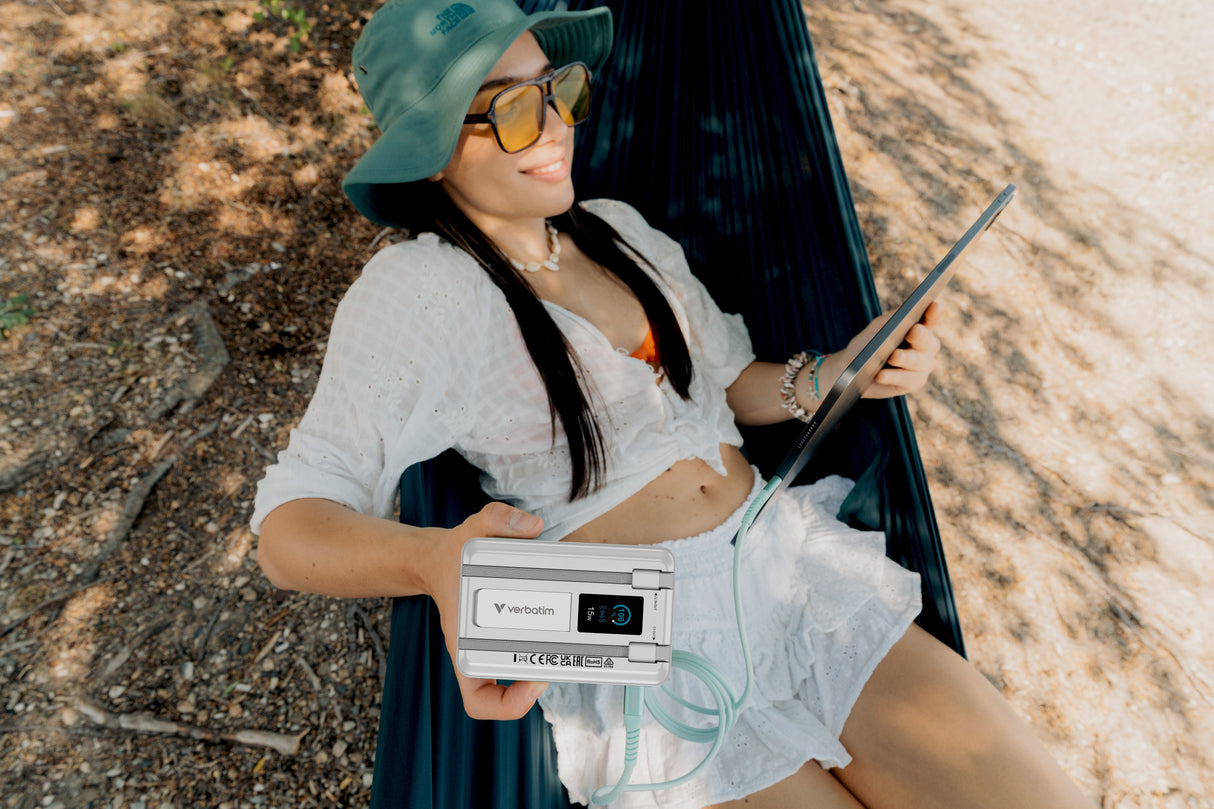 EAN 0023942322733 - Verbatim 32273 batería externa Polímero de litio 10000 mAh Cargador inalámbrico Plata imagen 5