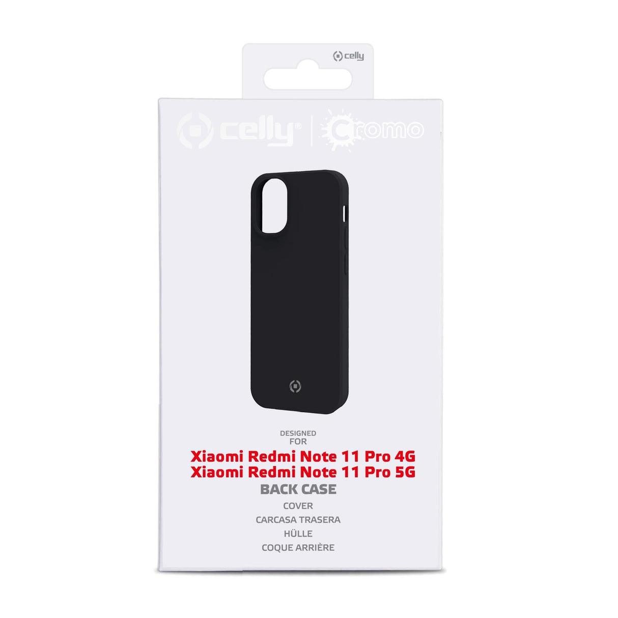 EAN 8021735195863 - Celly Cromo funda para teléfono móvil 16,9 cm (6.67") Negro imagen 10