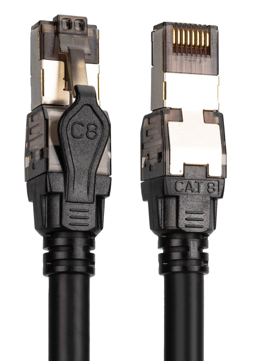 EAN 4016032505327 - Digitus CAT 8.1 S-FTP patch cord, Cu, LSZH cable de red Negro Cat8.1 S/FTP (S-STP) Alrededor imagen 2