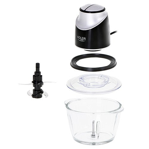 EAN 5903887803274 - Adler AD 4082 picadora eléctrica de alimentos 1,2 L 300 W Negro, Plata imagen 4