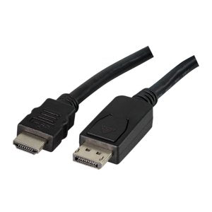 Cable 1m Negro Displayport 1.1 Macho A Hdmi Full Hd Macho