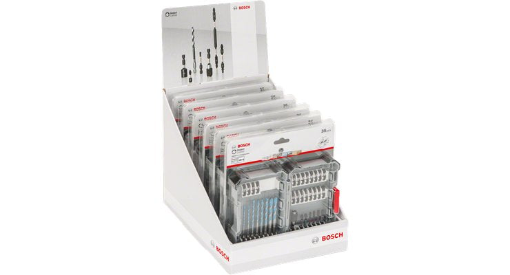 Bosch 2 608 577 147 Juego De Brocas Y Puntas 35 Piezas Impact Metal
