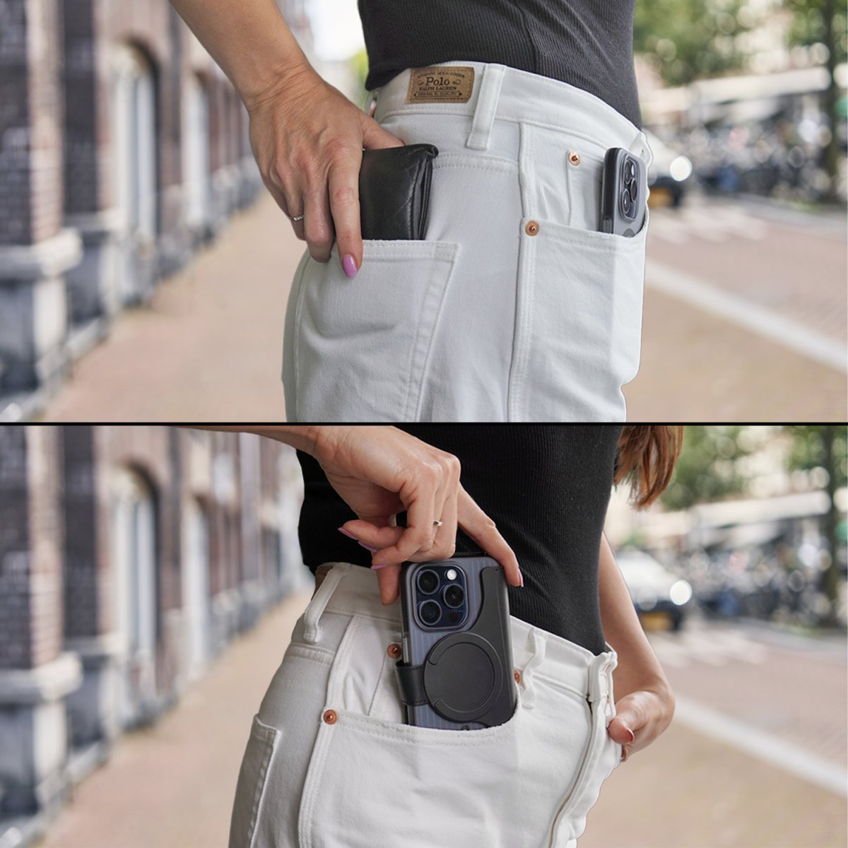 4smarts Universal Magnet Wallet Coincaddy Xl. Schwarz