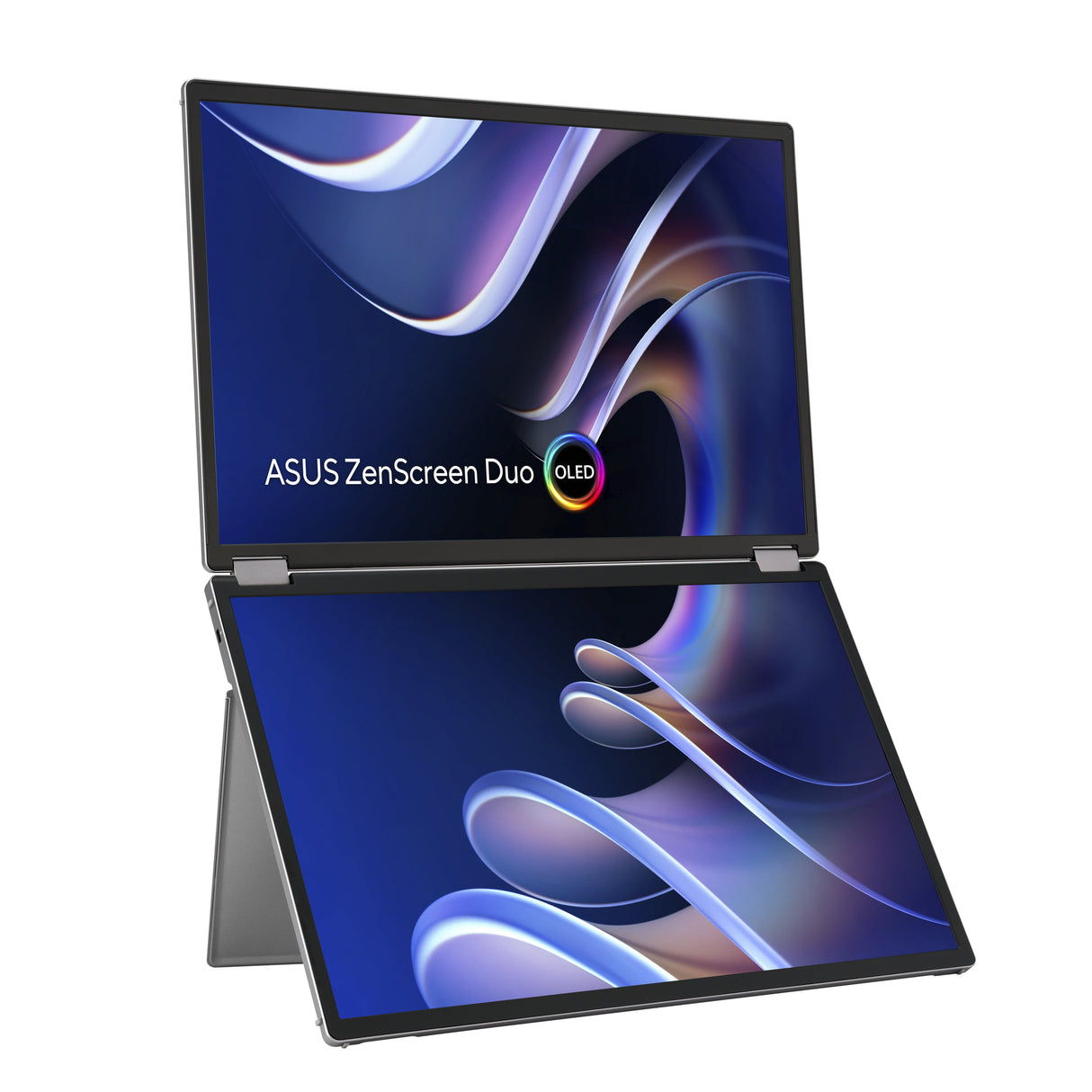 EAN 4711387721551 - ASUS ZenScreen Duo OLED MQ149CD pantalla para PC 35,6 cm (14") 1920 x 1200 Pixeles WUXGA Plata imagen 2
