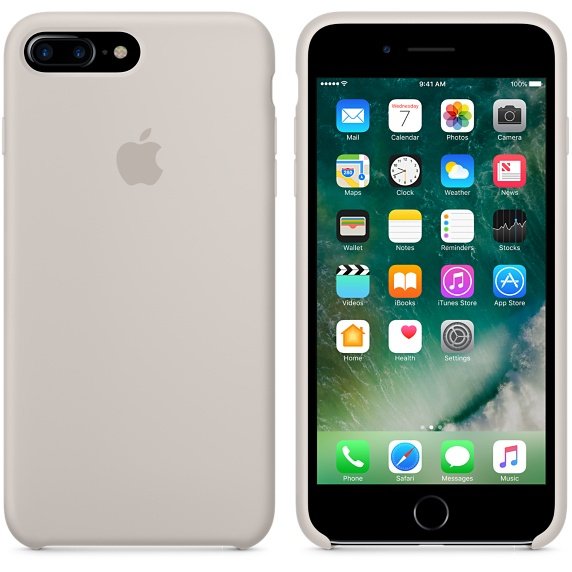 EAN 0190198000736 - Apple MMQW2ZM/A funda para teléfono móvil 14 cm (5.5") Funda blanda Gris imagen 5