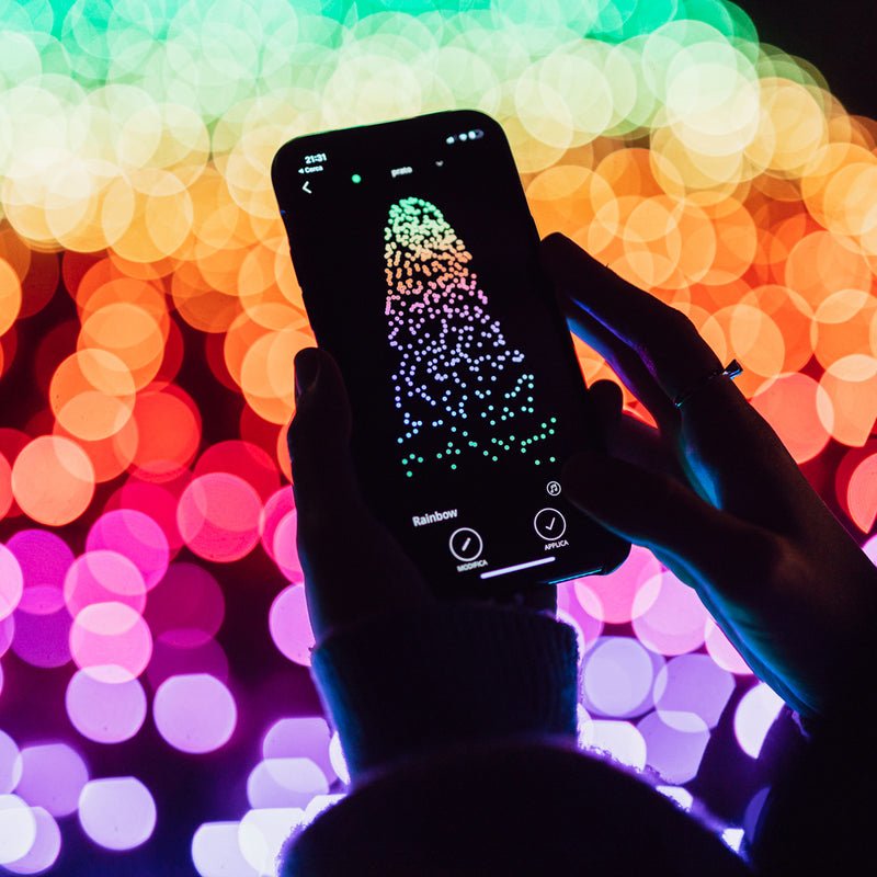 Luces Navideñas Smart Twinkly Strings 600 Rgbw