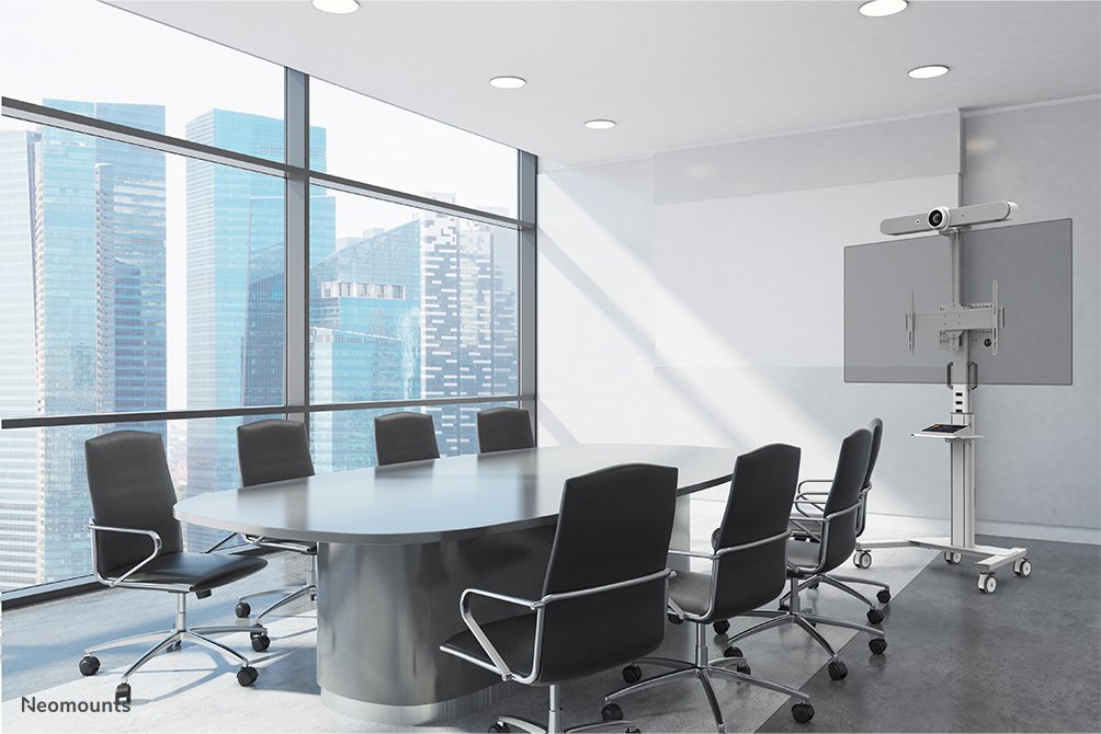 EAN 8717371449667 - Neomounts FL50S-825WH1 mueble y soporte para dispositivo multimedia Blanco Soporte de suelo fijo imagen 18