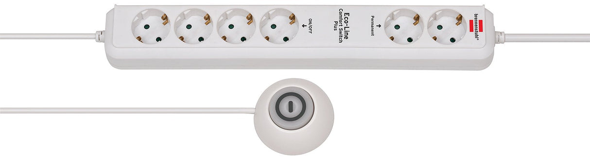 EAN 4007123636297 - Brennenstuhl EL CSP 24 DE 3676 Blanco 6 salidas AC 230 V 1,2 m imagen 1