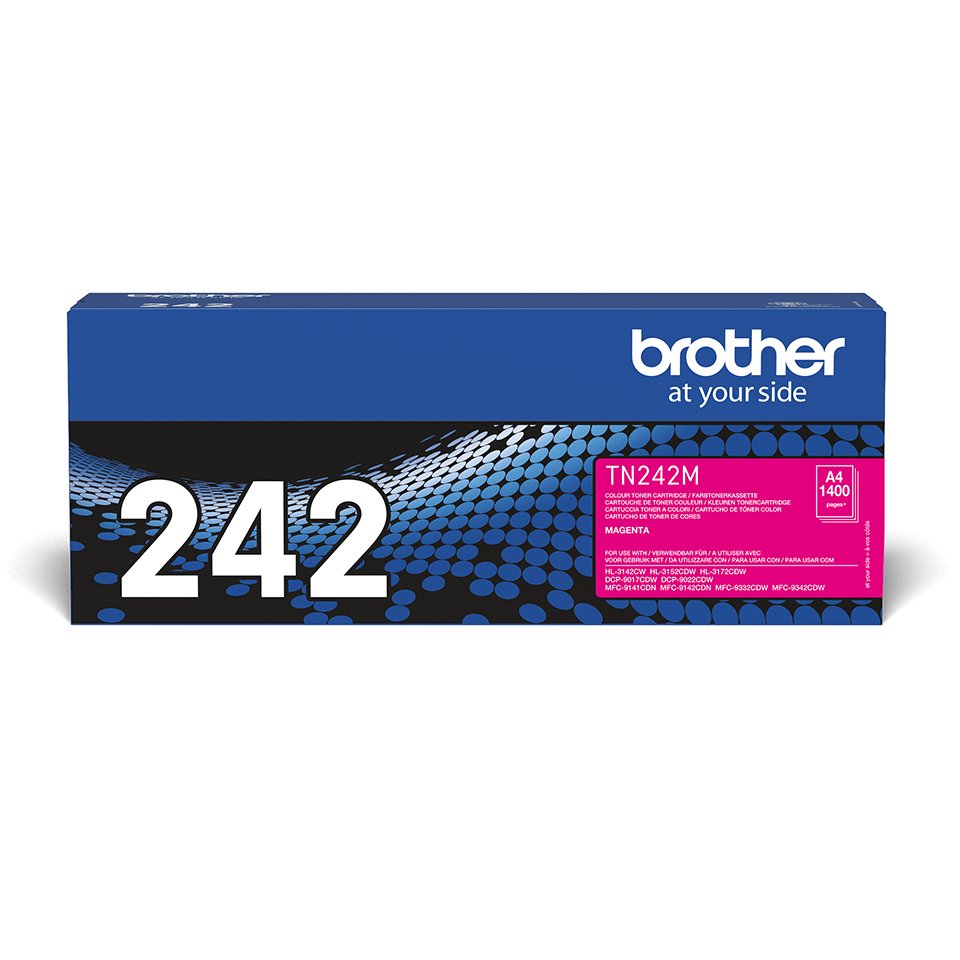 EAN 4977766745611 - Brother TN-242M cartucho de tóner 1 pieza(s) Original Magenta imagen 1