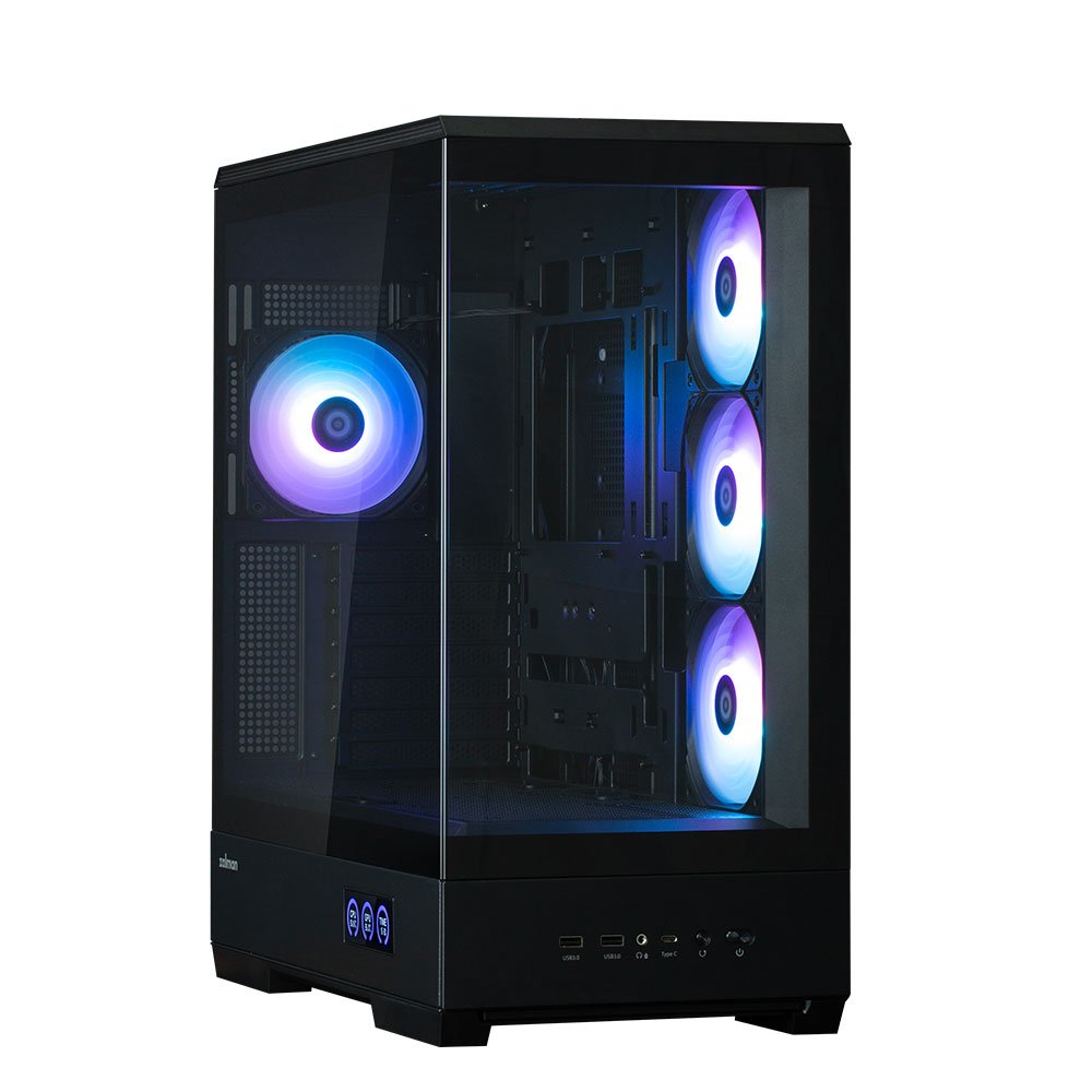 EAN 8800263650026 - Zalman P50 DS Black Midi Tower Negro imagen 2