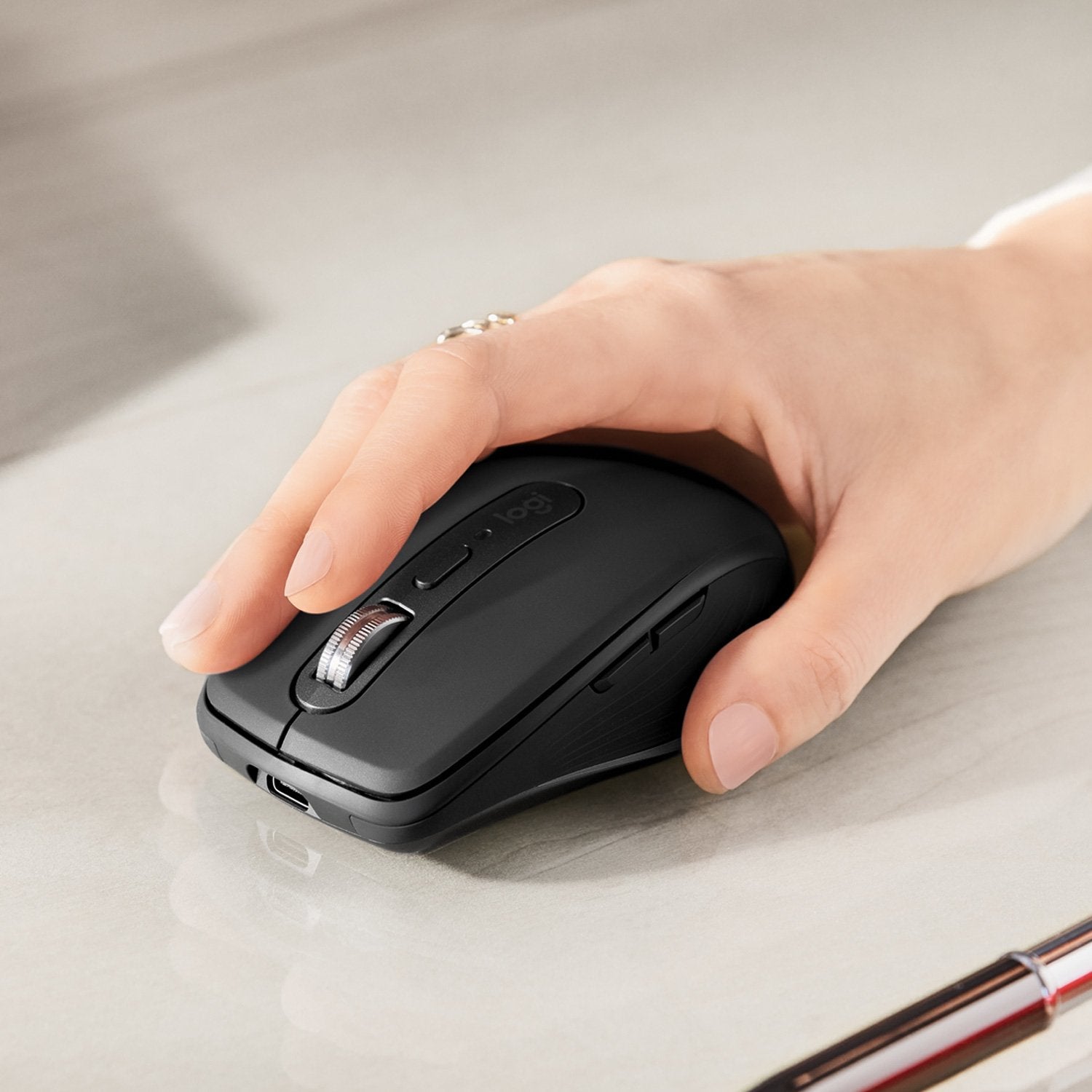 Ratón Inalámbrico Por Bluetooth Logitech Mx Anywhere 3 Batería Recargable Hasta 4000 Dpi