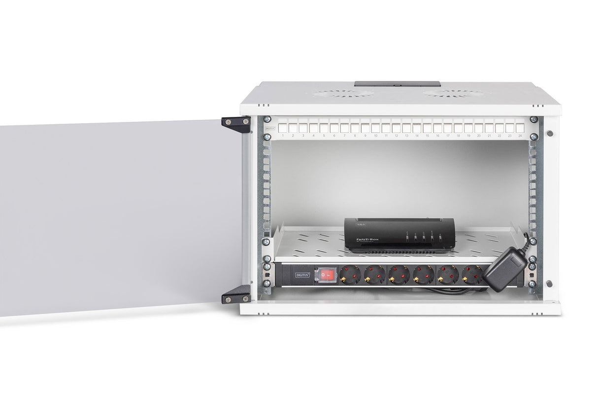 EAN 4016032499596 - Digitus DN-49202-SET armario rack Bastidor de pared Gris imagen 4