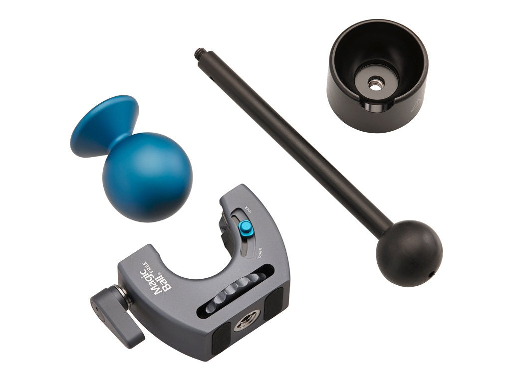 Novoflex Magicball "Free" Set Bola,Cuerpo,Tapa,Pie De Apoyo