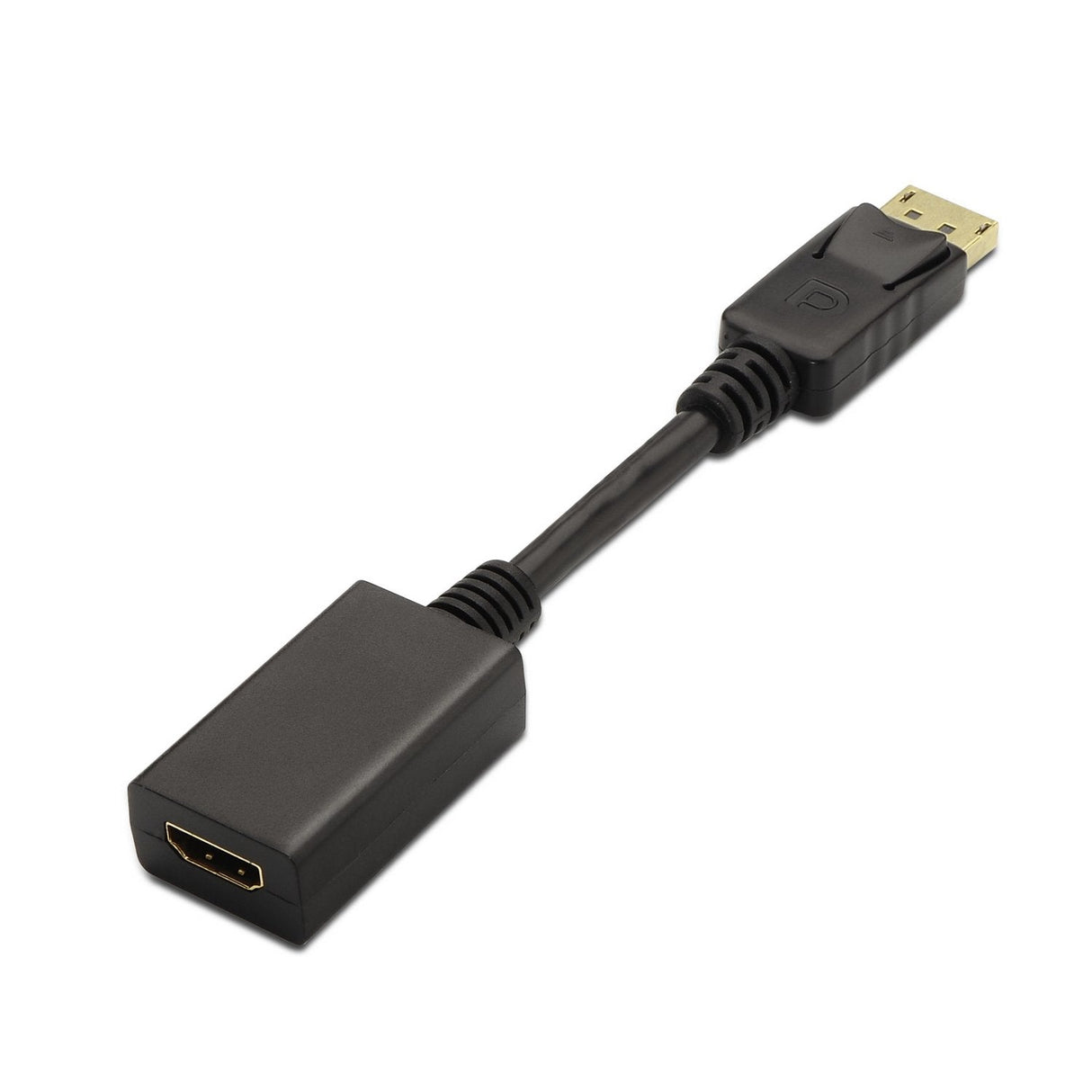 EAN 8436574701333 - AISENS A125-0134 adaptador de cable de vídeo 0,15 m DisplayPort HDMI Negro imagen 1