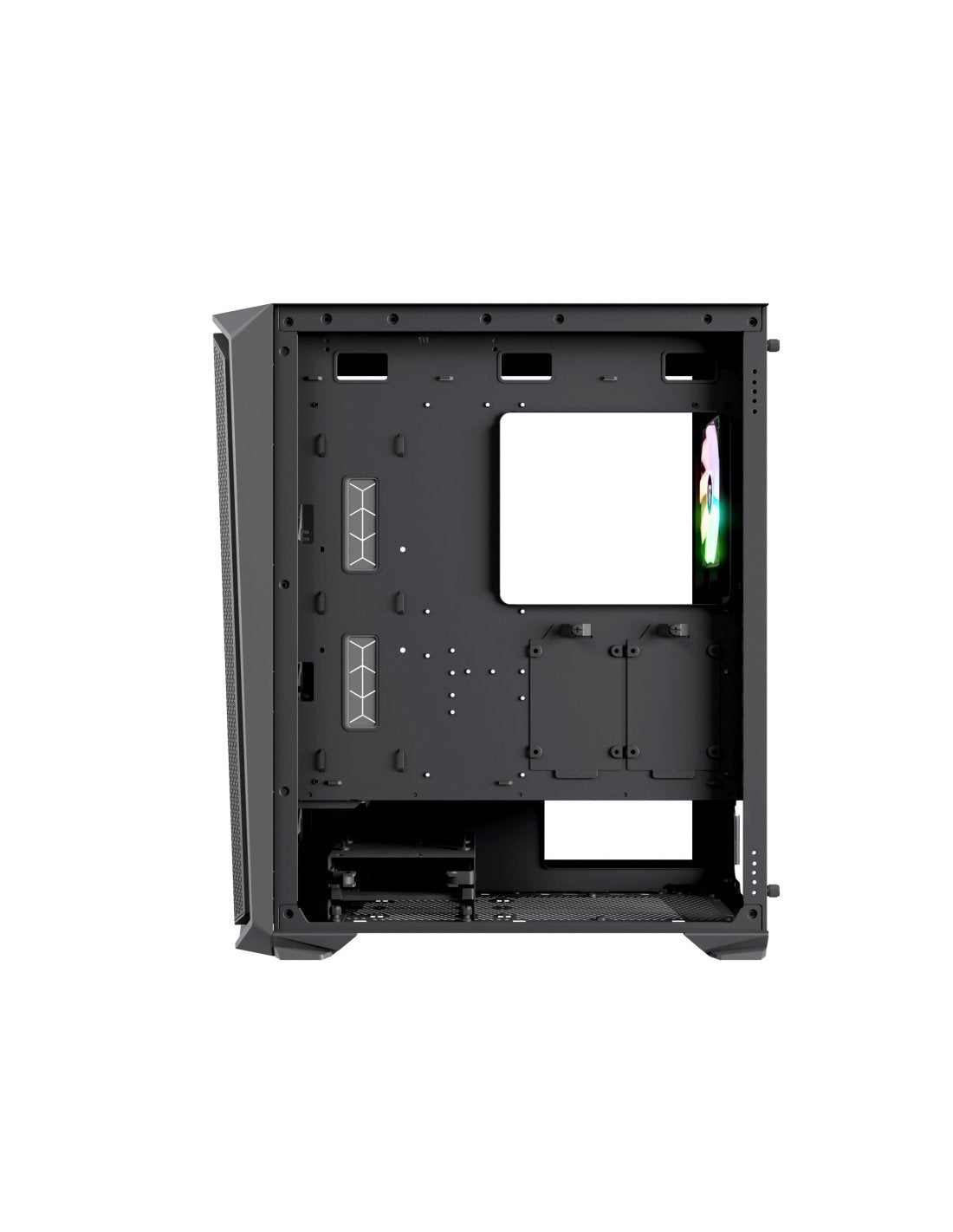 EAN 8435443721861 - Nfortec NF-CS-KRATERX-B carcasa de ordenador Midi Tower Negro imagen 3