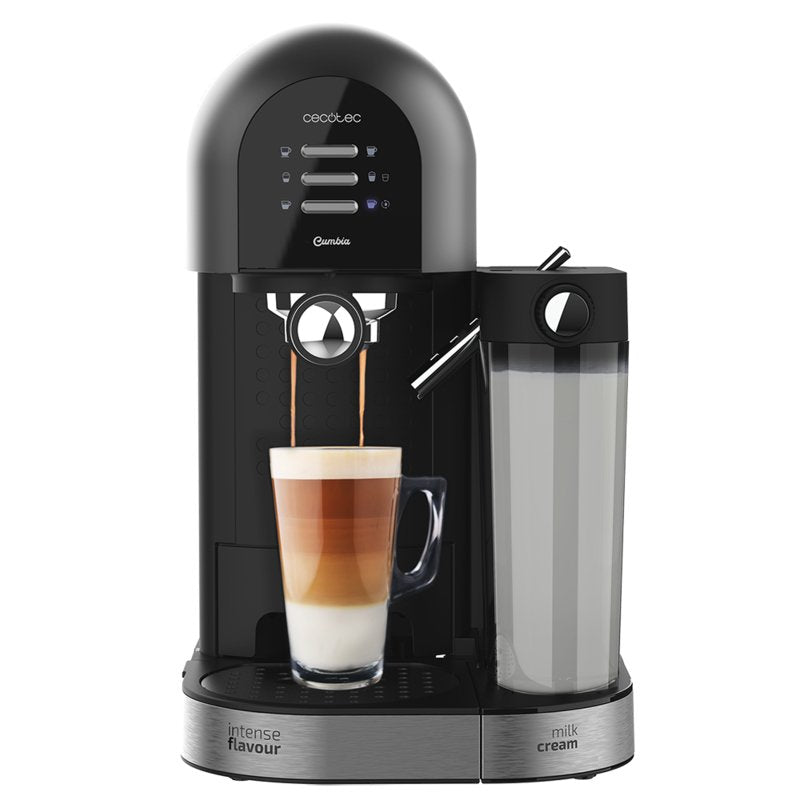 Cafetera Expreso Cecotec Power Instant-Ccino 20 Chic Serie Nera 1470w 20 Bares