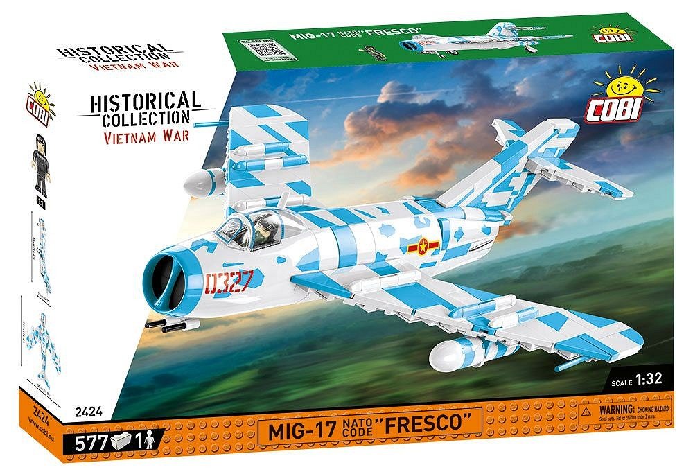 Cobi Mig-17 Código De La Otan "Fresco", Toys De Diseño Cobi-2424