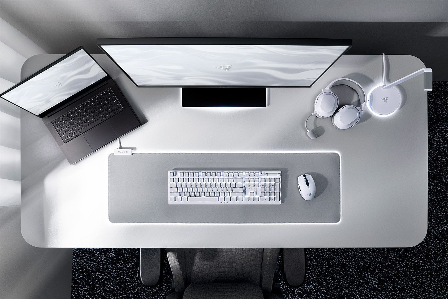 EAN 8886419349426 - Razer DeathStalker V2 Pro teclado Juego USB + RF Wireless + Bluetooth QWERTY Inglés de EE. UU. Blanco imagen 4