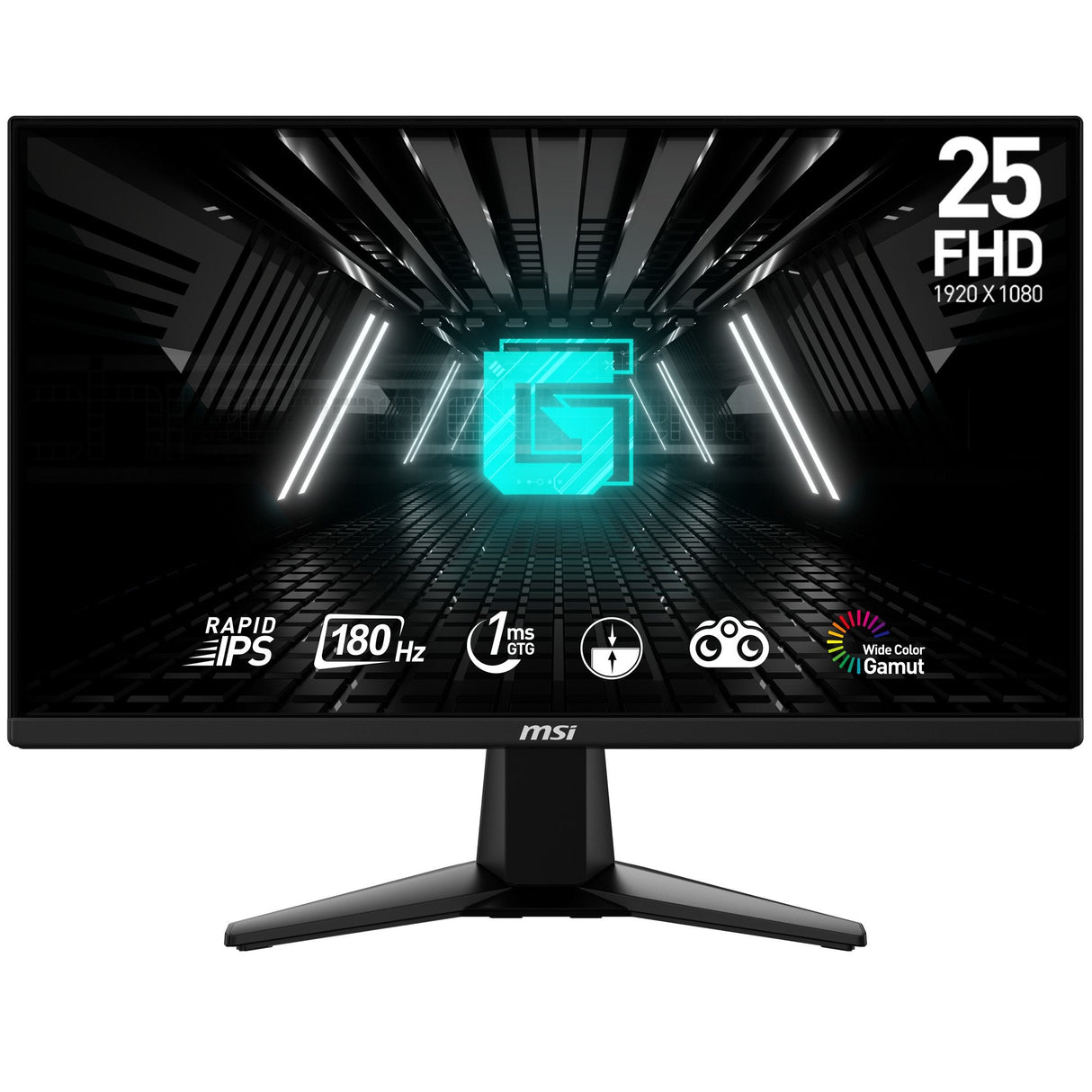 Monitor Msi G255f (24.5") 1920 X 1080 Pixeles Full Hd Lcd Negro