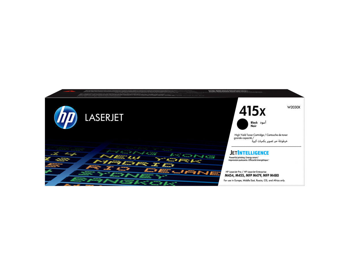 EAN 0192018046382 - HP 415X High Yield Black Original LaserJet Toner Cartridge cartucho de tóner 1 pieza(s) imagen 1
