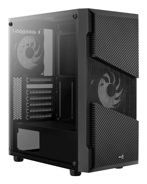 EAN 4710562754186 - Aerocool Menace Saturn RGB Midi Tower Negro imagen 2