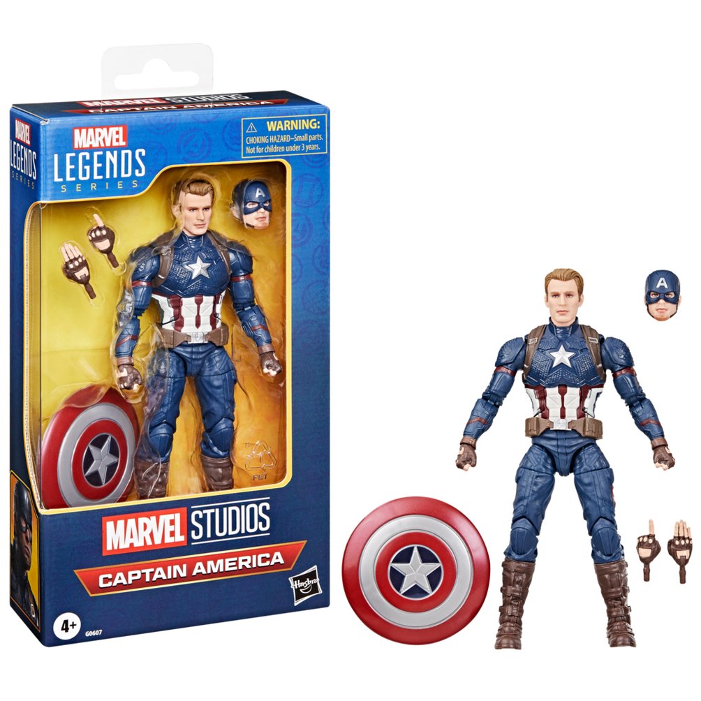 Figura Hasbro Marvel Legends Series Capitán Series