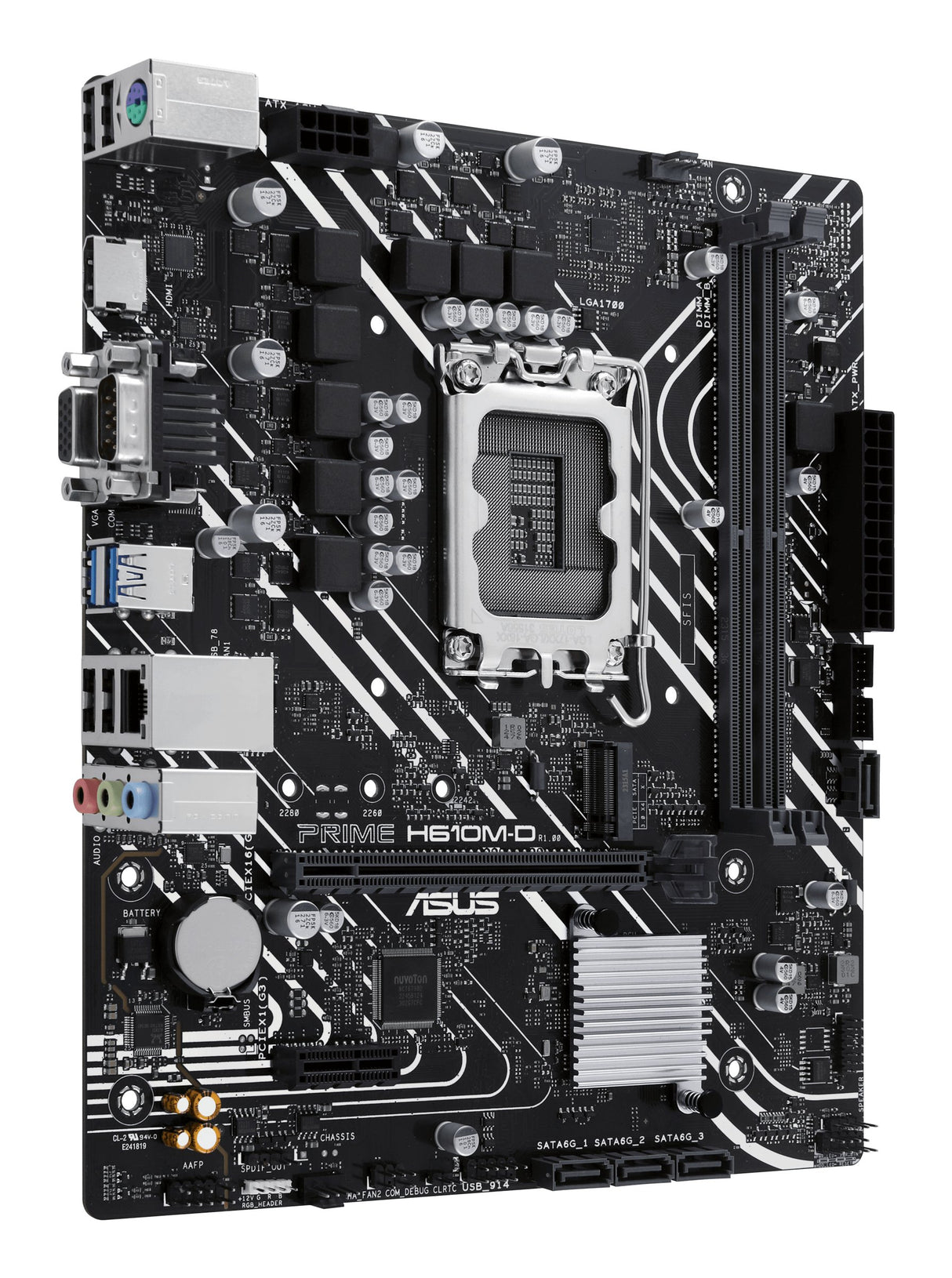 EAN 4711387339893 - ASUS PRIME H610M-D Intel H610 LGA 1700 micro ATX imagen 3