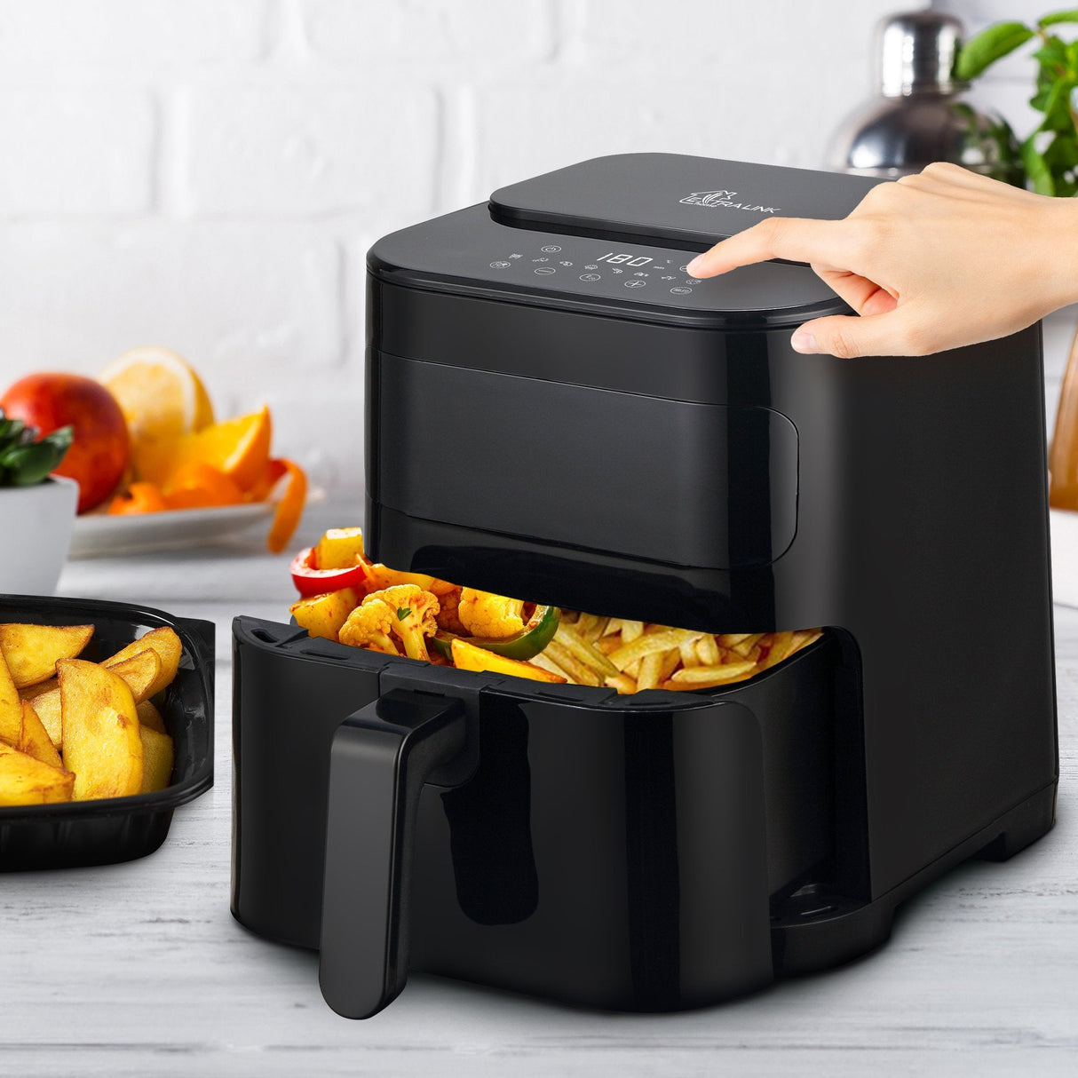 Extralink Home Air Fryer 5.2l Eu Sj-520