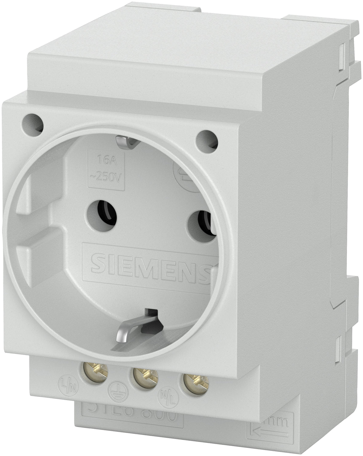 Siemens Schuko-Steckdose 16a 5te6800 N.Din Vde0620 F.Verteilereinbau