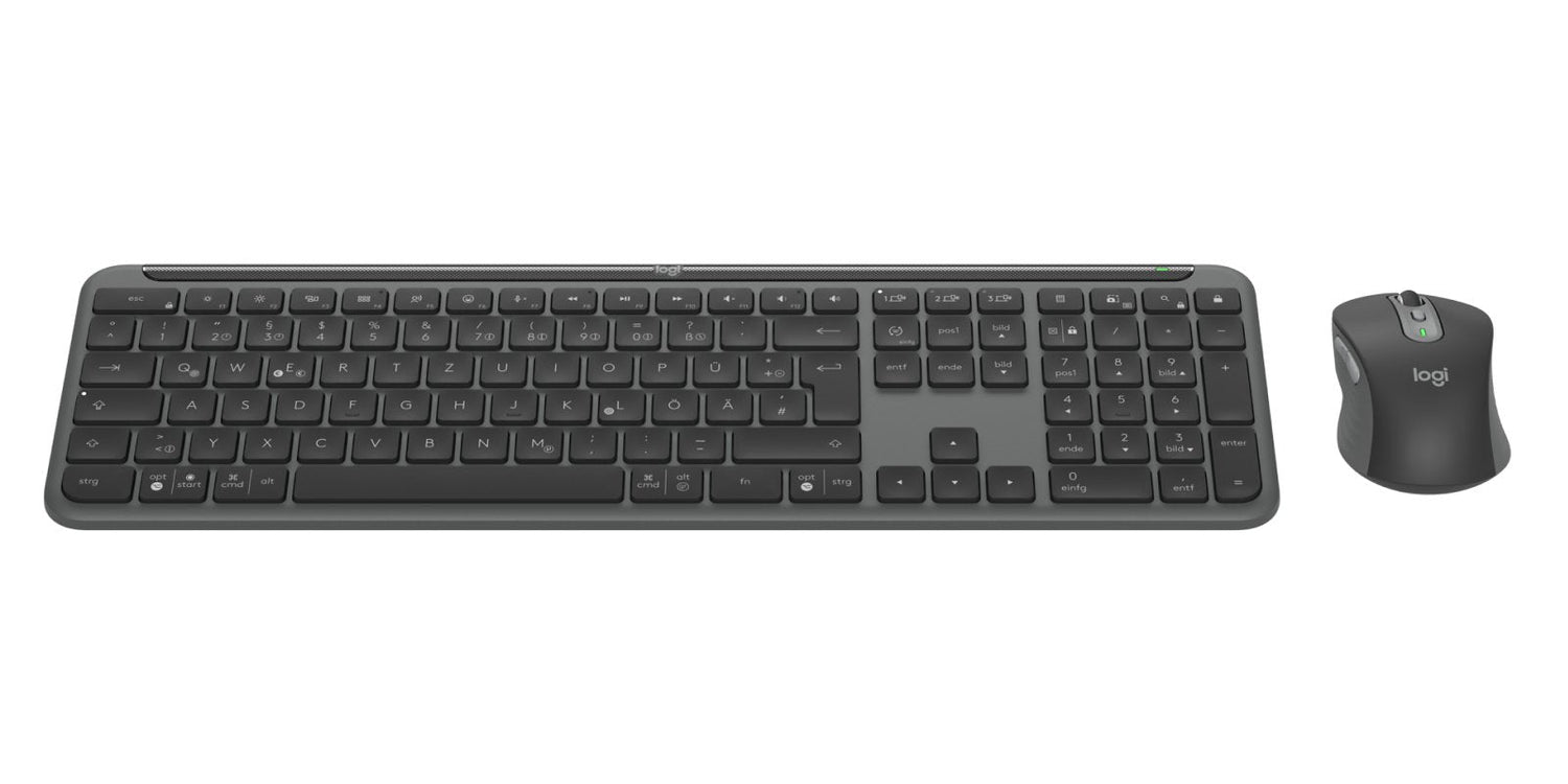EAN 5099206119383 - Logitech 920-012504 teclado Ratón incluido Oficina RF Wireless + Bluetooth QWERTZ Alemán Grafito imagen 6