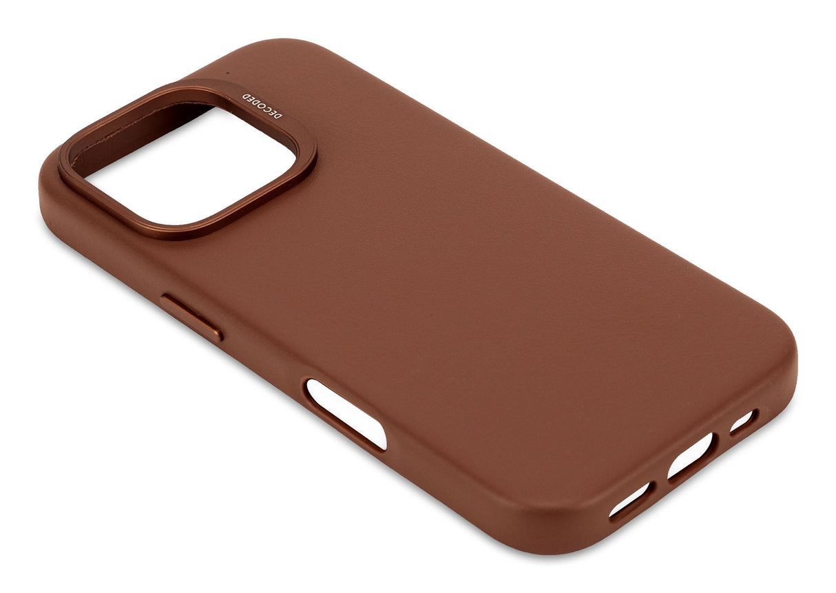 Decoded Leather Backcover Iphone 16 Pro Tan