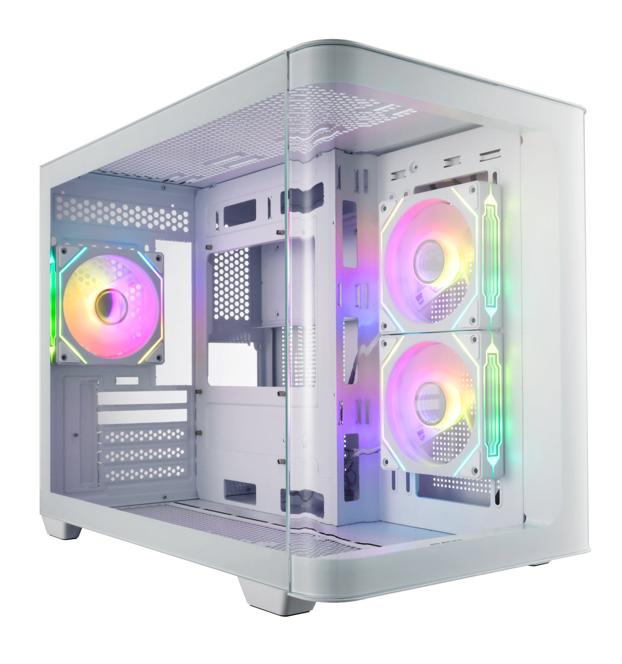 Caja Pc Fsp Geh Mini S380-Wa Micro-Atx Mini-Itx O.N. Blanco Retail