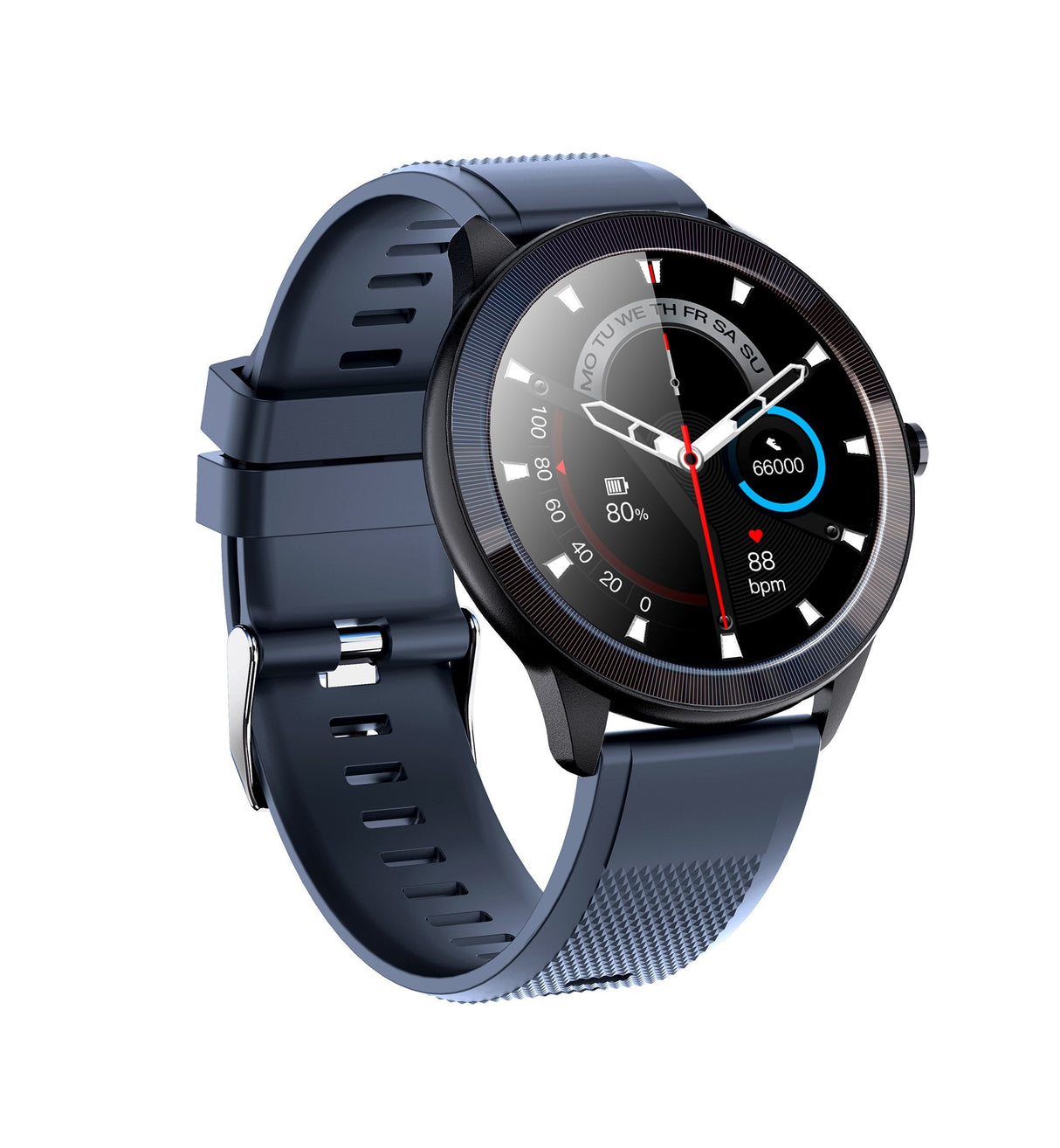 Smartwatch Leotec 1,28" Multisport Wave Azul Pantalla Redonda