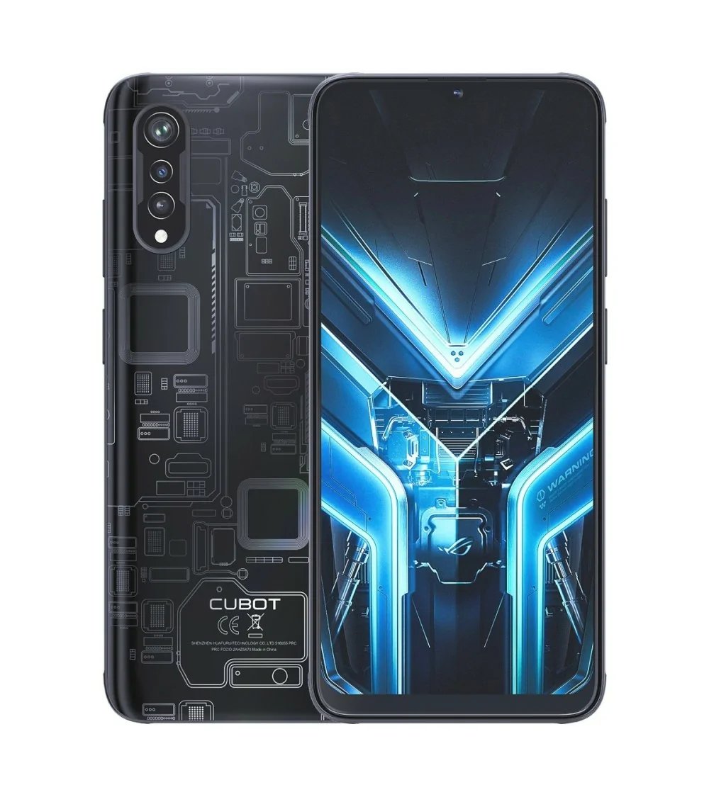 Smartphone Cubot X70 6.5" Tech Black 256gb Rom 12gb Ram 100 + 5 Mpx 32mpx Dual Sim 5g