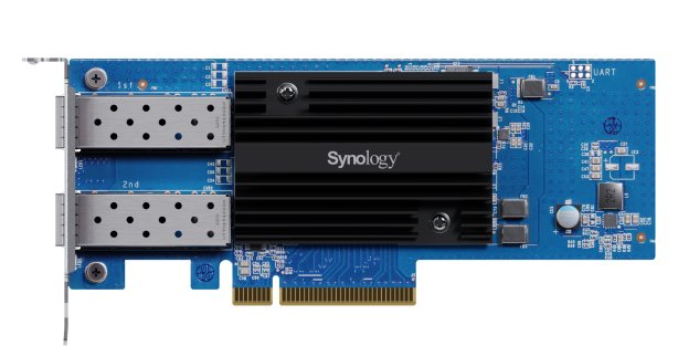 Synology E25g30-F2 Adaptador De Red Pcie 3.0 X8 Perfil Bajo 25 Gigabit Sfp28 X 2