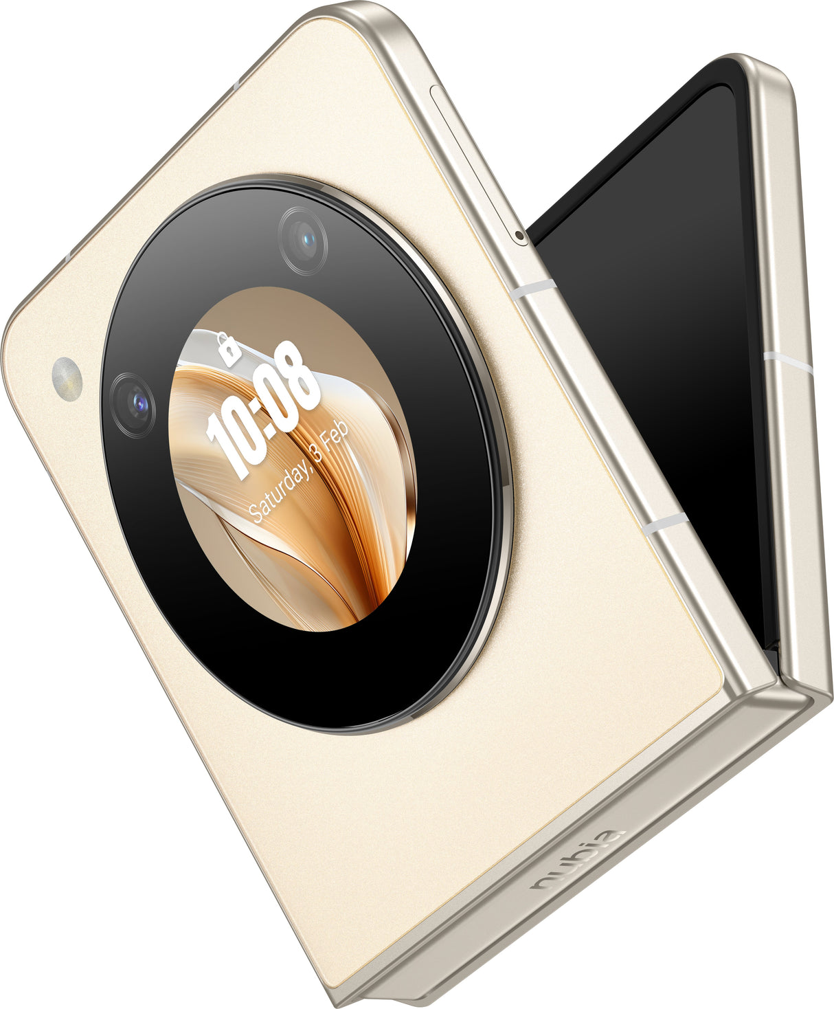 EAN 6974608317485 - Nubia Flip 5G 17,5 cm (6.9") SIM doble Android 13 USB Tipo C 8 GB 256 GB 4310 mAh Oro imagen 2