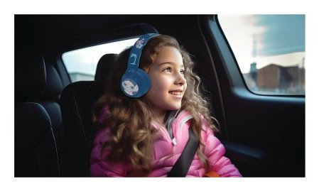 Auriculares Inalambricos Luminosos Bluetooth Stitch Disney