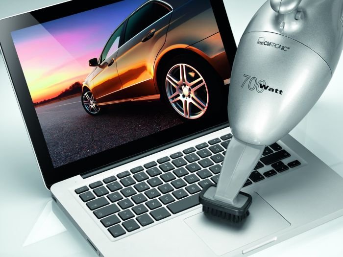 EAN 4006160821970 - Clatronic HS 2631 aspiradora de mano Gris Bolsa para el polvo imagen 3