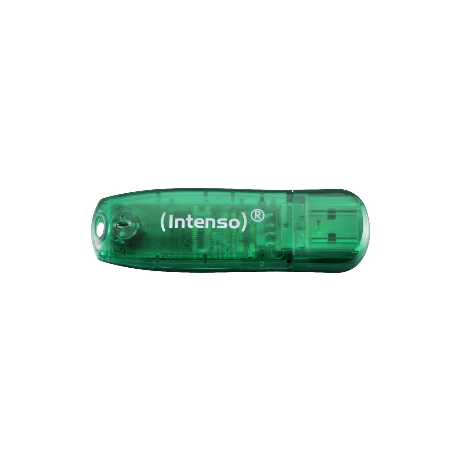 Pendrive Intenso 8gb 3502460 Rainbow Line Verde