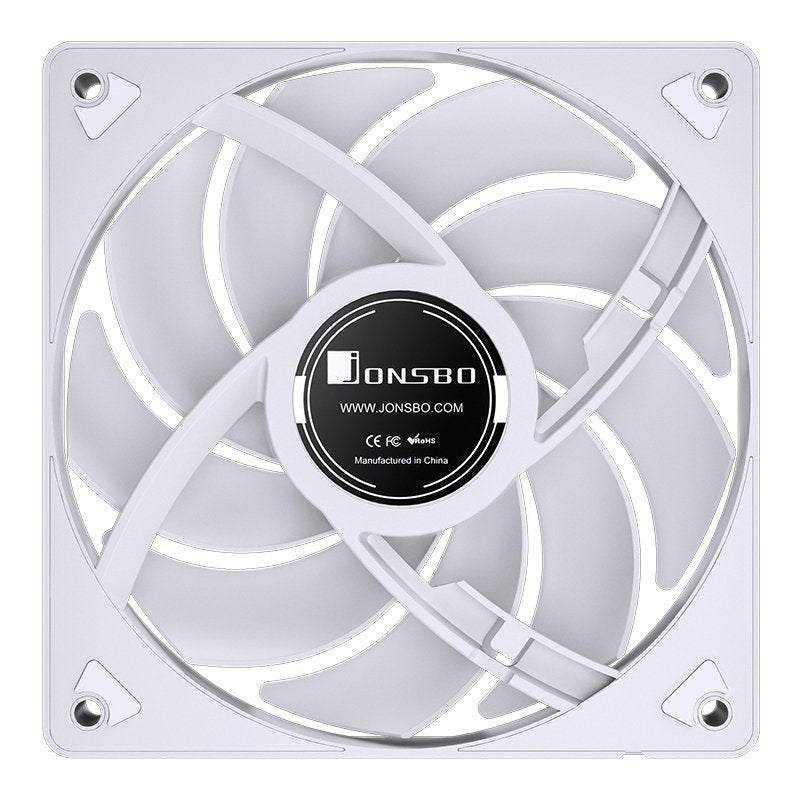 Jonsbo Sl-120 Pwm Ventilador, Argb - 120mm, Blanco
