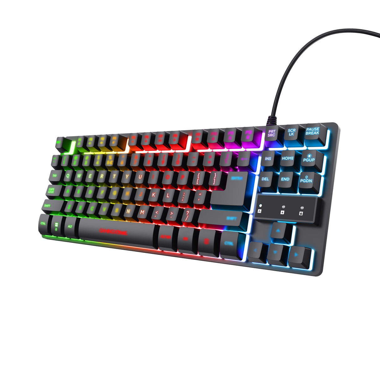 EAN 8713439236989 - Trust GXT 833 Thado teclado Juego USB Holandés Negro, Plata imagen 1