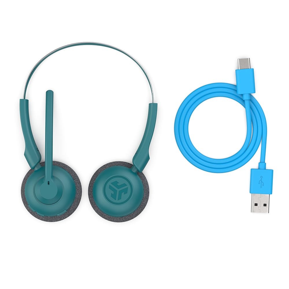 Jlab Go Work Pop Wireless Headphones Teal Cablelos