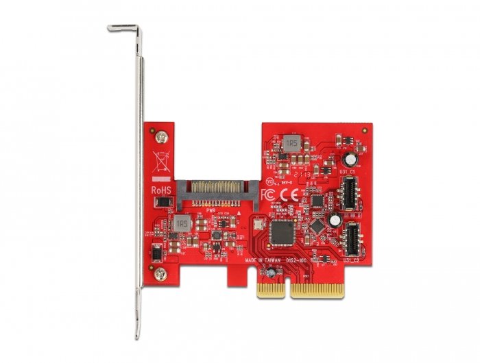 EAN 4043619900589 - DeLOCK 90058 tarjeta y adaptador de interfaz USB 3.2 Gen 2 (3.1 Gen 2) imagen 3