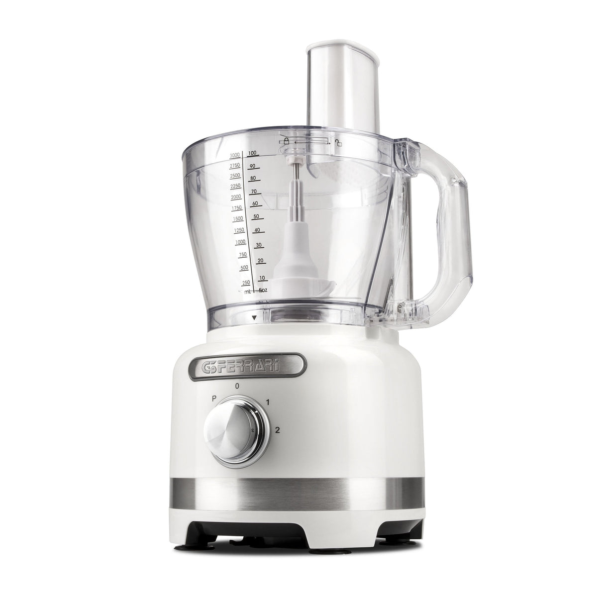 Robot De Cocina G3 Ferrari G20099 1000 W 3 L Transparente, Blanco