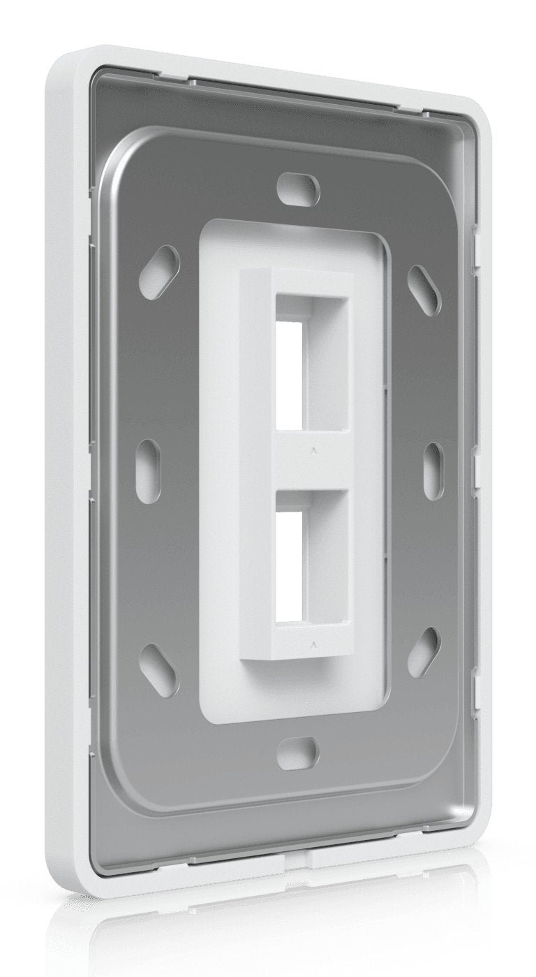 Universal Keystone Wall Plate With Paintable Cover For A