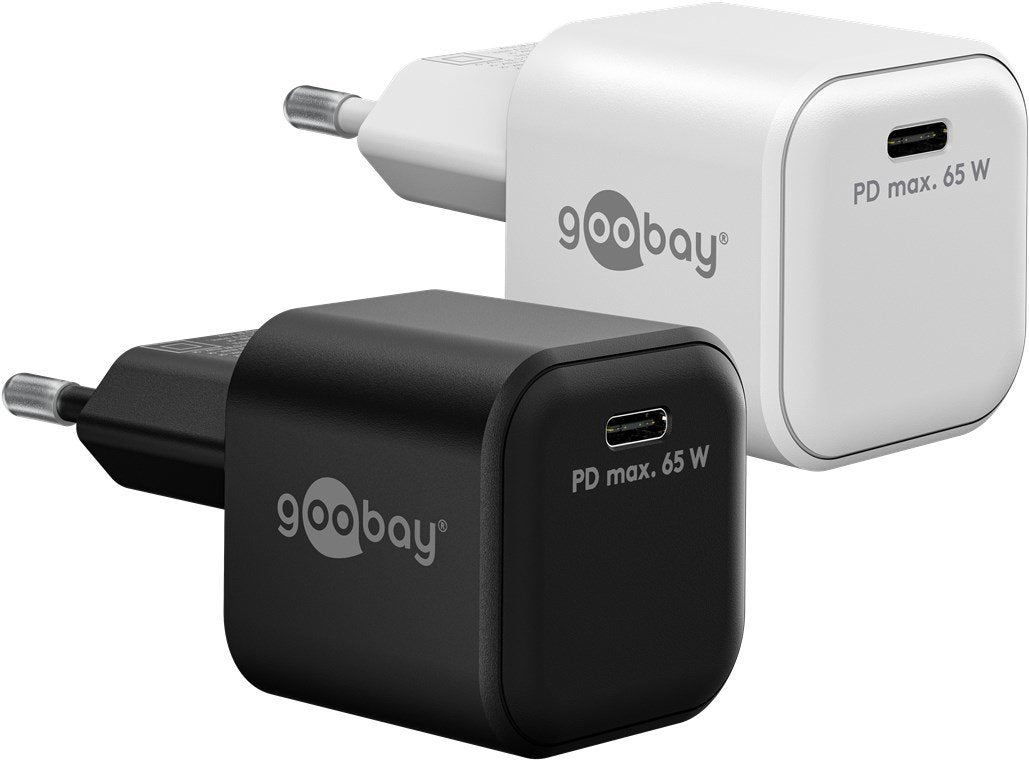 Cargador Goobay 65370  Rápido Dual Usb-C Usb-C Tm (36 W), Blanco