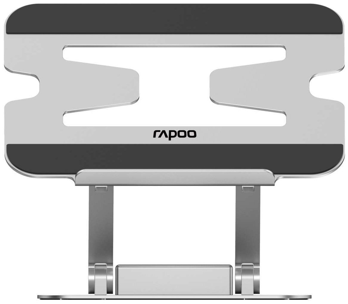 Soporte De Mesa Rapoo Ucs-5001 Para Portátil Con Docking Usb-C 1xhdmi 1 Rj45 Gb 2xusb 3.0 2 Usb-C Color Plata