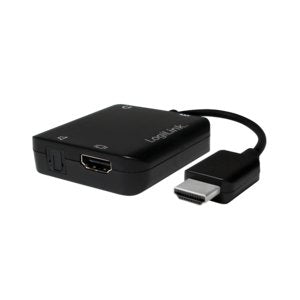 EAN 4052792041736 - LogiLink CV0106 adaptador de cable de vídeo 1,42 m Negro imagen 1